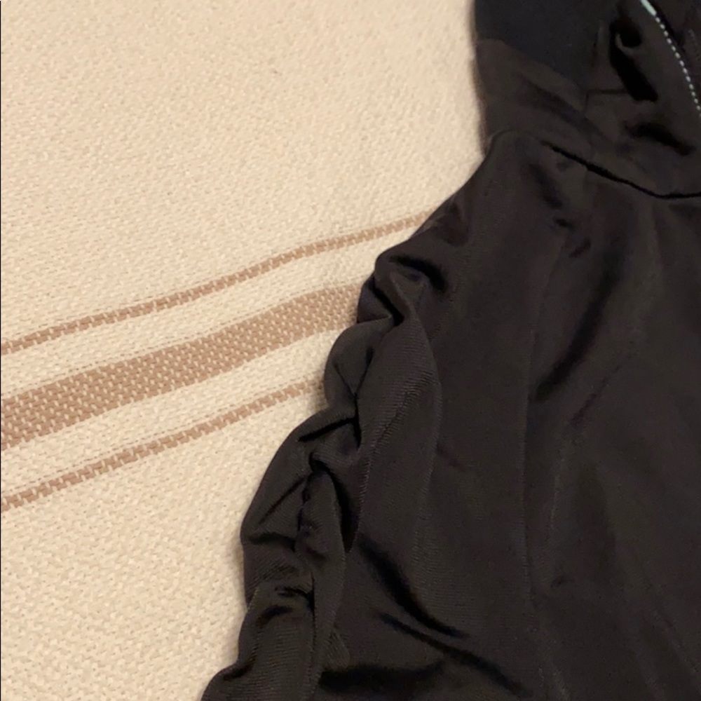 Spyder black collared zip up - Picture 5 of 9